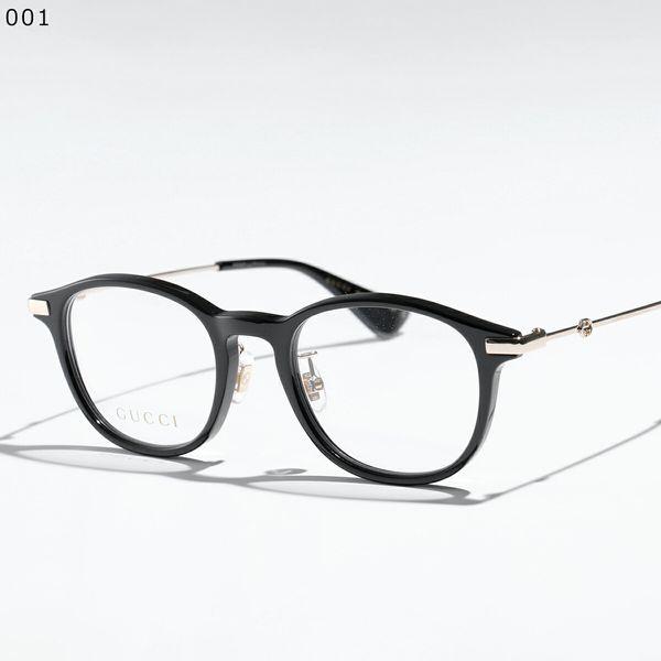GUCCI メタルフレーム メガネ GUCCI（グッチ） メガネ GG1471OJ レディース ボストン型 ダブルGロゴ