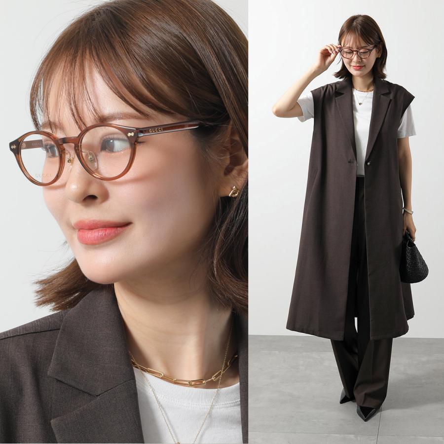 GUCCI（グッチ） メガネ GG1127OJ レディース ボストン型 ロゴ めがね