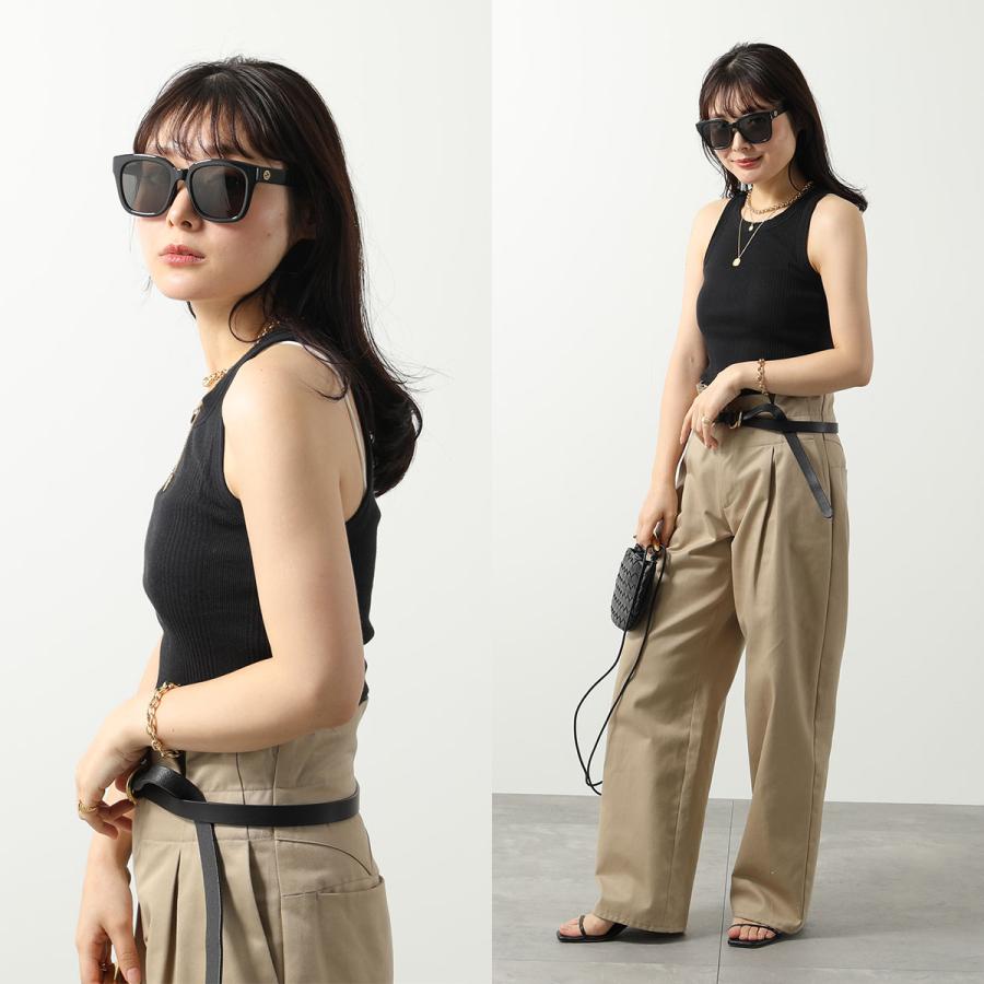 GUCCI グッチ サングラス GG1338SK GG1338S レディース 偏光レンズ ボストン ウェリントン セルフレーム アジアンフィット カラー6色の画像