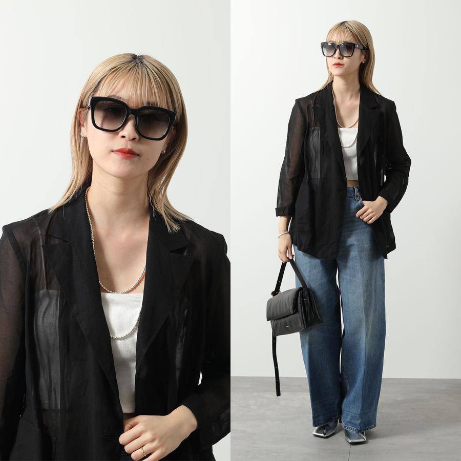 GUCCI グッチ サングラス GG1338SK GG1338S レディース 偏光レンズ ボストン ウェリントン セルフレーム アジアンフィット カラー6色の画像