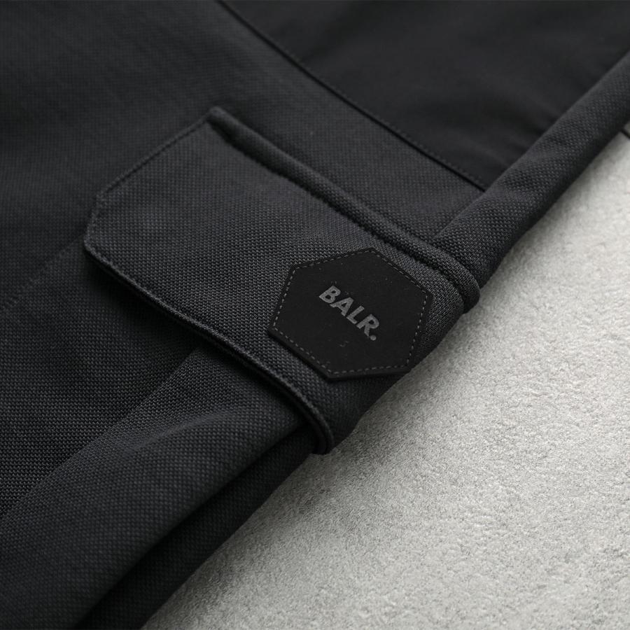 BALR. ボーラー HEXシリーズ トラックパンツ ネイビー メンズ S BALR. (ボーラー) サイドライン ウエストコード トラックパンツ メンズ