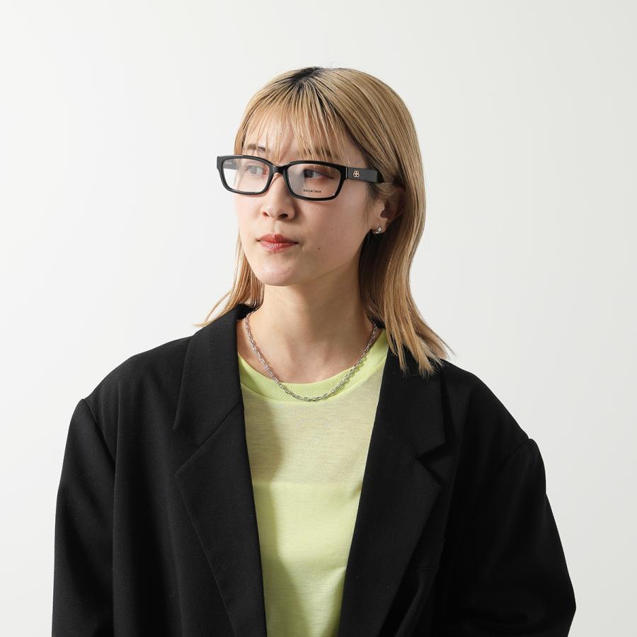 BALENCIAGA（バレンシアガ） メガネ BB0065O メンズ スクエア型 伊達