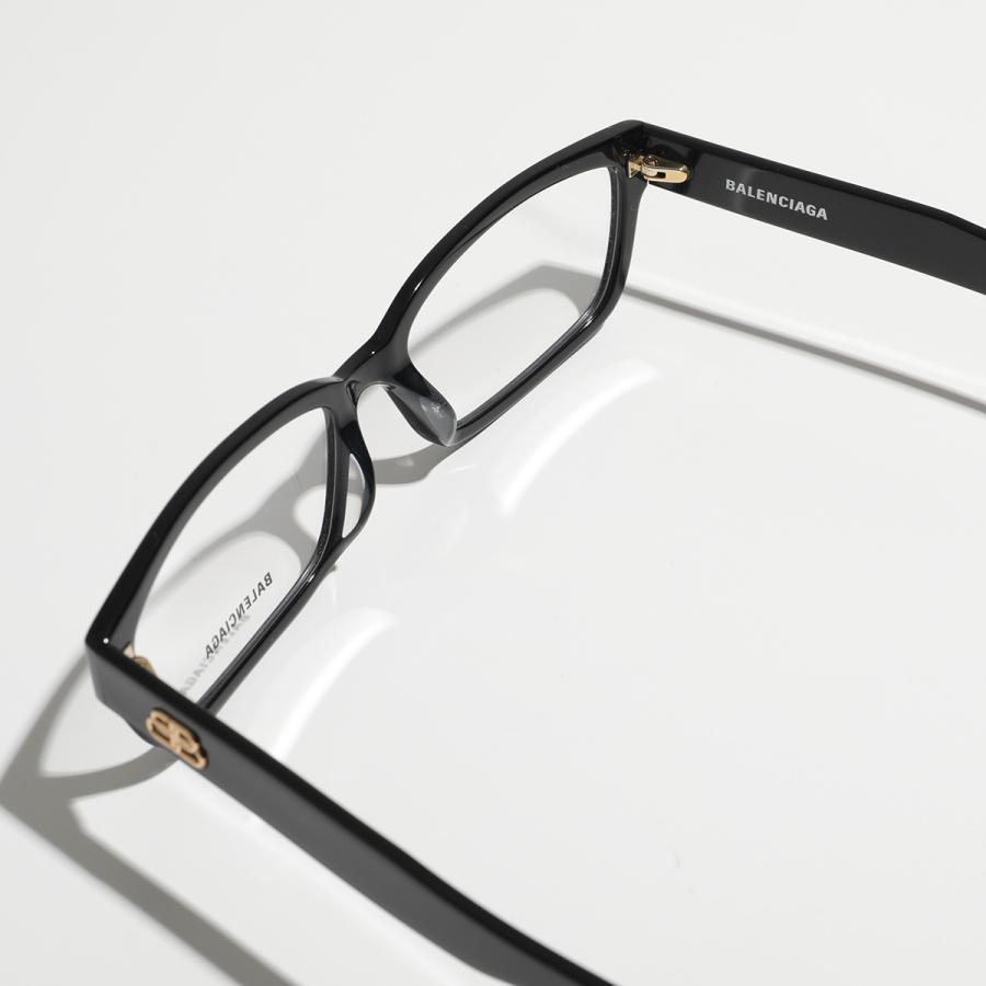 BALENCIAGA（バレンシアガ） メガネ BB0065O メンズ スクエア型 伊達