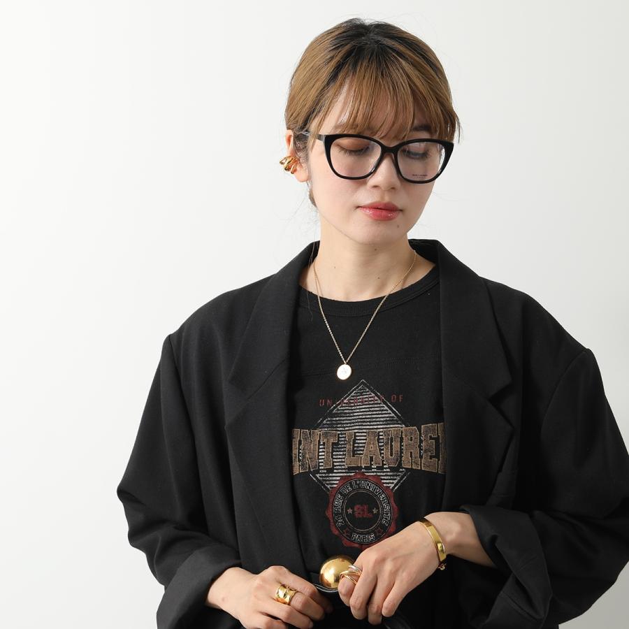 SAINT LAURENT サンローラン メガネ SL M72 メンズ ウェリントン型