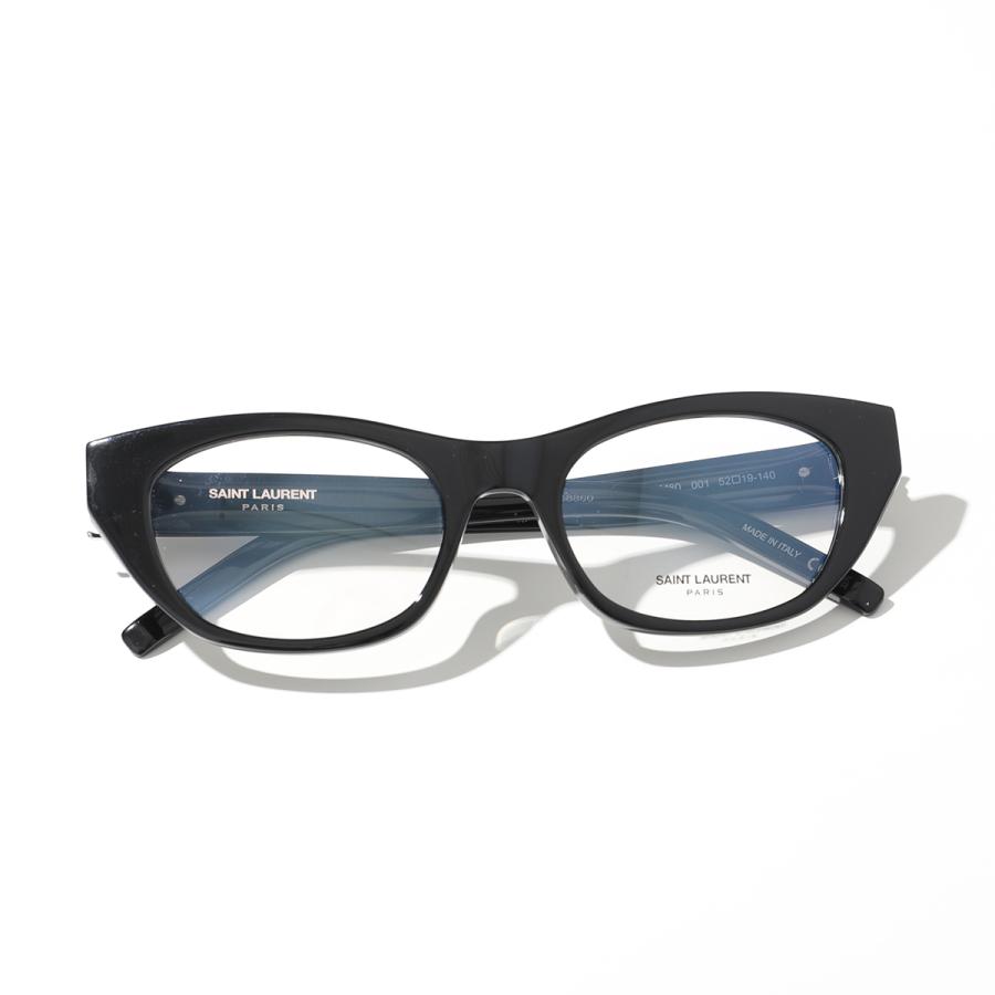 SAINT LAURENT サンローラン メガネ SL M80 レディース フォックス型  
