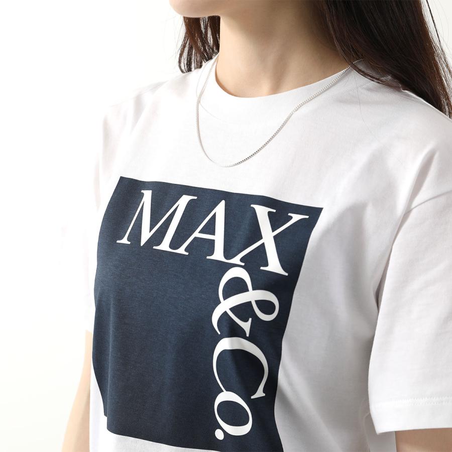 Max Mara 美品 バイカラー 長袖カットソー 白濃紺　　ゆったり Max Mara（マックスマーラ） MAX MARA MAX&CO KIDS マックス＆コー