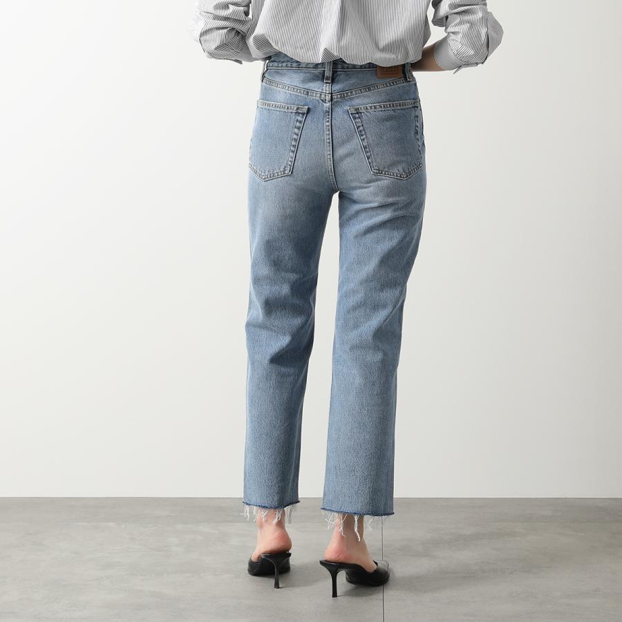 Toteme トーテム ジーンズ CLASSIC CUT DENIMU 222 235 741 レディース デニムパンツ オーガニックコットン ストレート 485/WORN-BLUE｜s-musee｜05