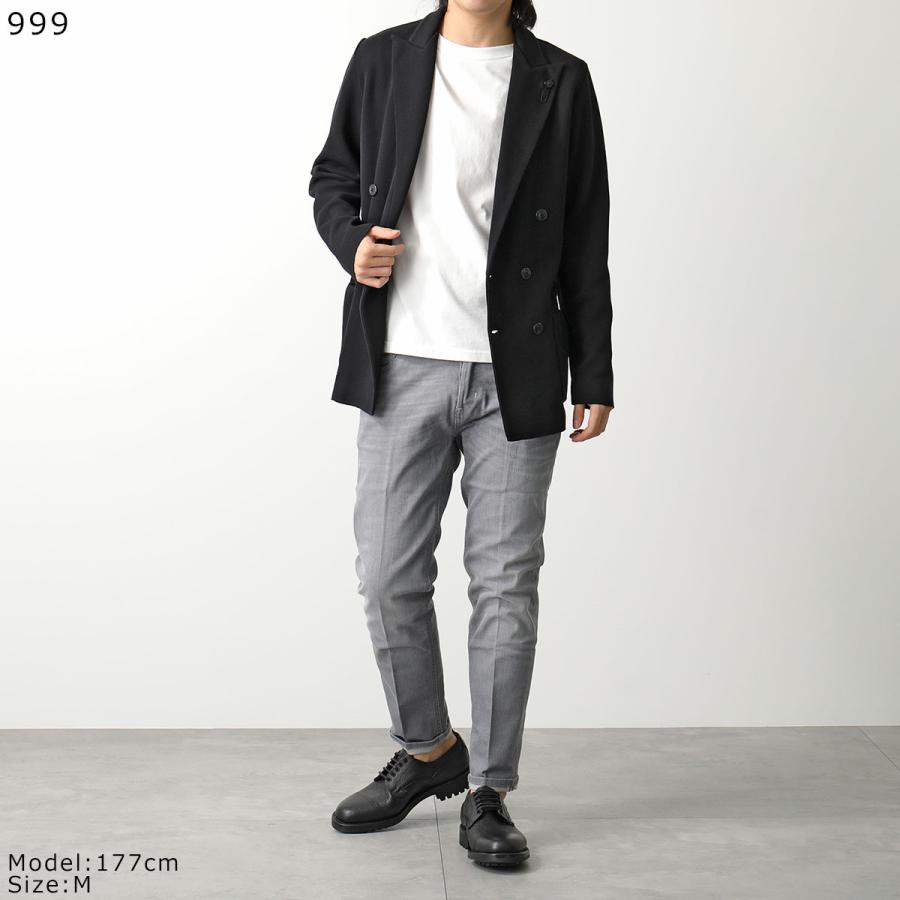 LARDINI ラルディーニ メンズダブル6Bニットジャケット ブラックMサイズ LARDINI（ラルディーニ） ラルディーニ / LARDINI / ダブル ニット