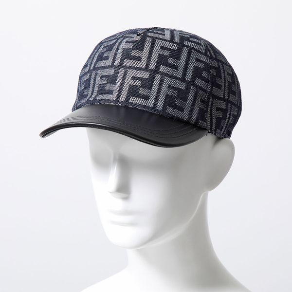 FENDI フェンディ　ベースボールキャップ フェンディ FENDI 帽子 ベースボールキャップ 調整ストラップ FFロゴ