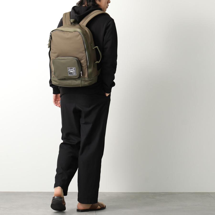メゾンキツネ リュック バックパック ナイロン カーキ MAISON KITSUNE（メゾン キツネ） バックパック BOLD FOX ボールド