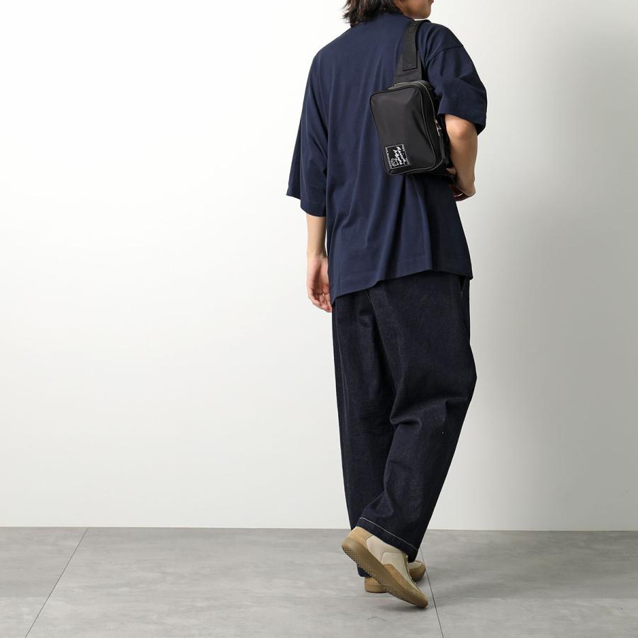 【24時間以内発送】メゾンキツネ　ボディバッグ　ネイビー　男女　クロスボディ MAISON KITSUNE（メゾン キツネ） ボディバッグ LM05162WQ1001