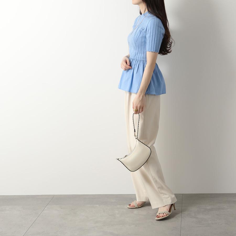 【美品】 ヴァレンティノ ロックスタッズ クラッチ バッグ ブラック ホワイト VALENTINO - ヴァレンチノ Valentino ロックスタッズ セカンド