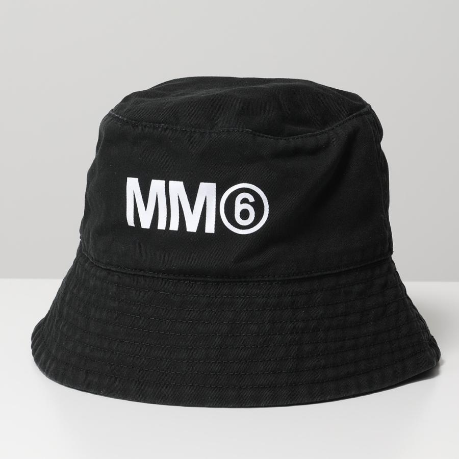 MM6 KIDS エムエムシックス メゾンマルジェラ キッズ バケットハット M60535 MM025 レディース ガールズ ロゴ コットン 帽子 カラー3色｜s-musee｜09