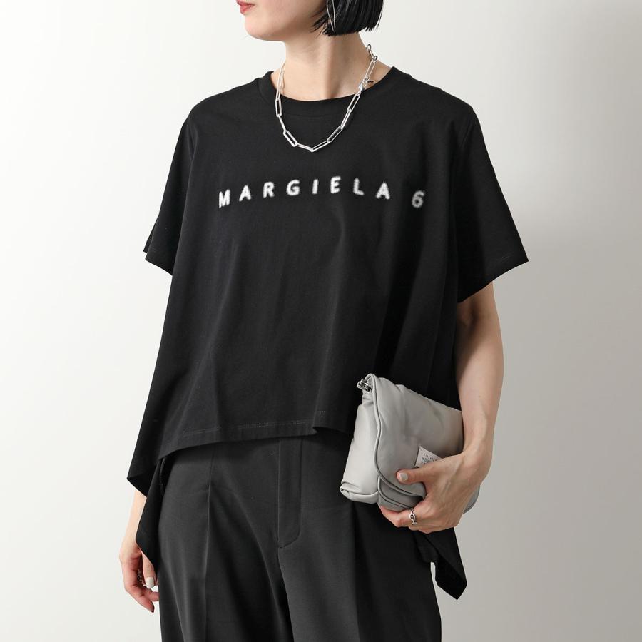 MM6 KIDS エムエムシックス メゾンマルジェラ キッズ Tシャツ M60586 MM02Y レディース ガールズ 半袖 クルーネック ロゴT コットン カラー2色｜s-musee｜08