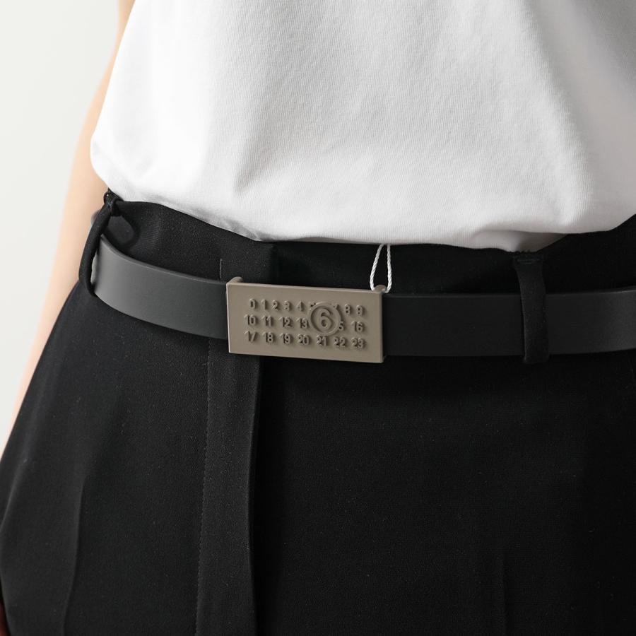 みぃ　極美品　6 roku ロク メゾンボワネ 別注ベルト アクアスキュータム｜穴無しベルト｜ディアスキン・鹿革【MORIYA公式通販】