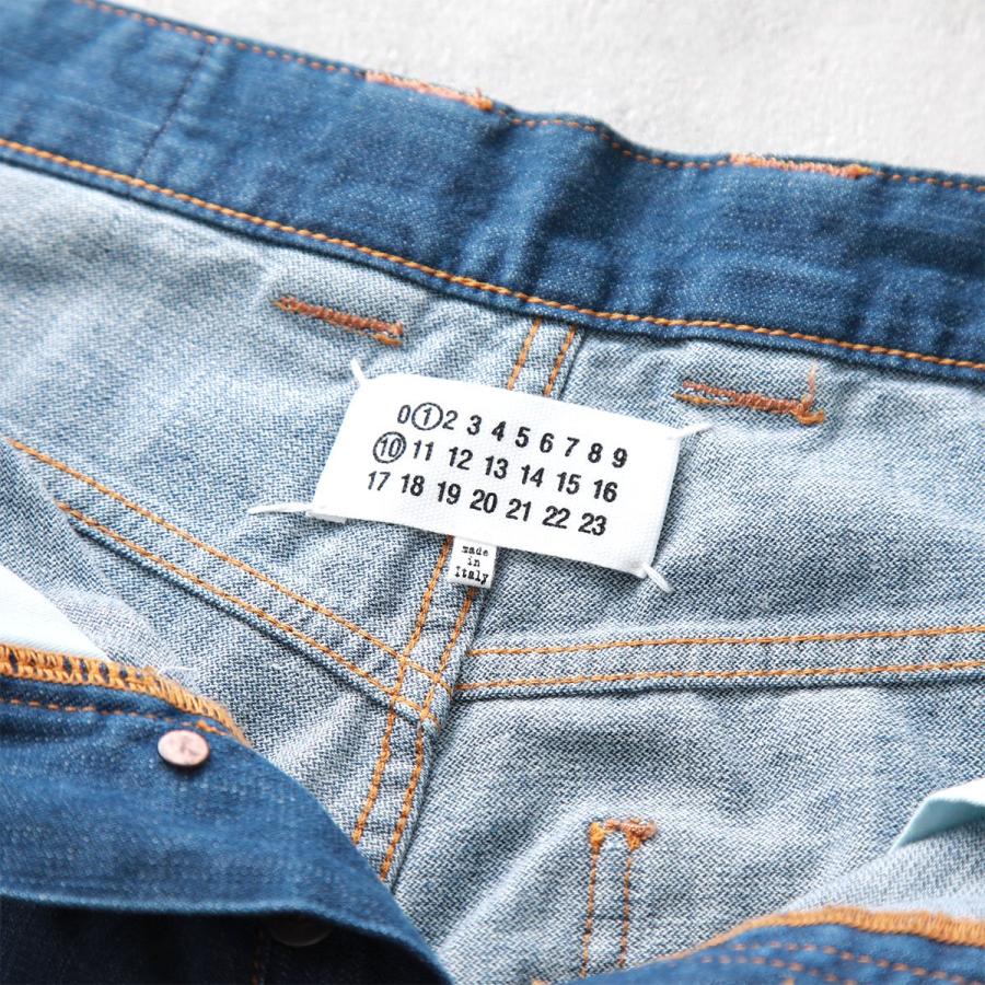 MAISON MARGIELA メゾンマルジェラ 1 10 ジーンズ Painter Jeans ペインターデニム S51LA0171 S30876 メンズ デニムパンツ 961｜s-musee｜09