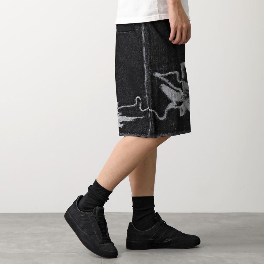 Y-3 ワイスリー ハーフパンツ GFX KNIT SHORTS IN4338 メンズ ニット