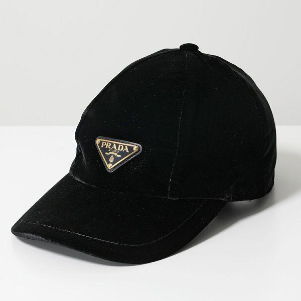 PRADA（プラダ） キャップ 1HC336 068 レディース ベルベット