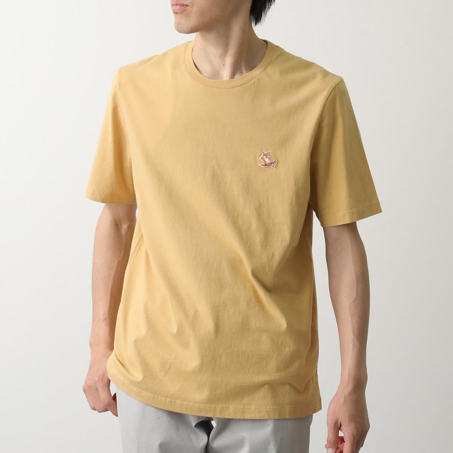 [美品】本日限り　メゾンキツネ　Tシャツ Maison Kitsune メゾンキツネ Tシャツ 半袖 クルーネック メンズ
