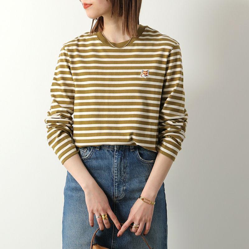 MAISON KITSUNE（メゾン キツネ） Tシャツ FOX HEAD ナチュラル