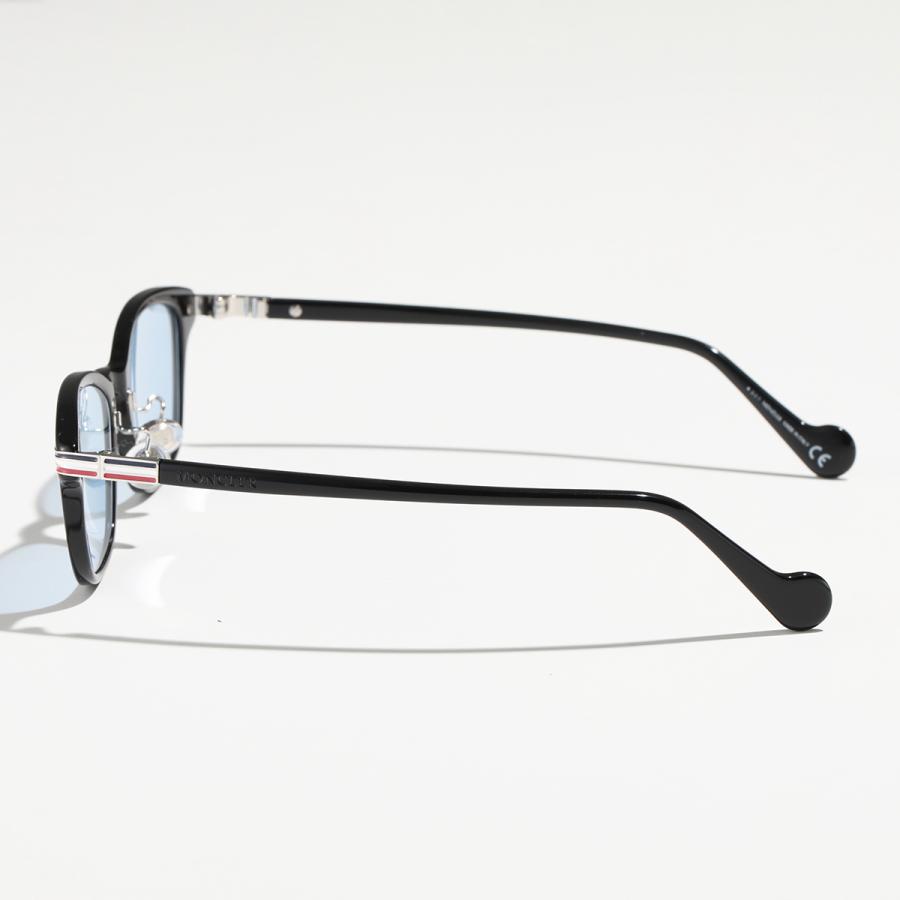 MONCLER モンクレール メガネ ML5116-D メンズ カラーレンズ スクエア型 眼鏡 めがね ロゴ レジングS ロリアンBL アイウェア サングラス カラー2色｜s-musee｜14
