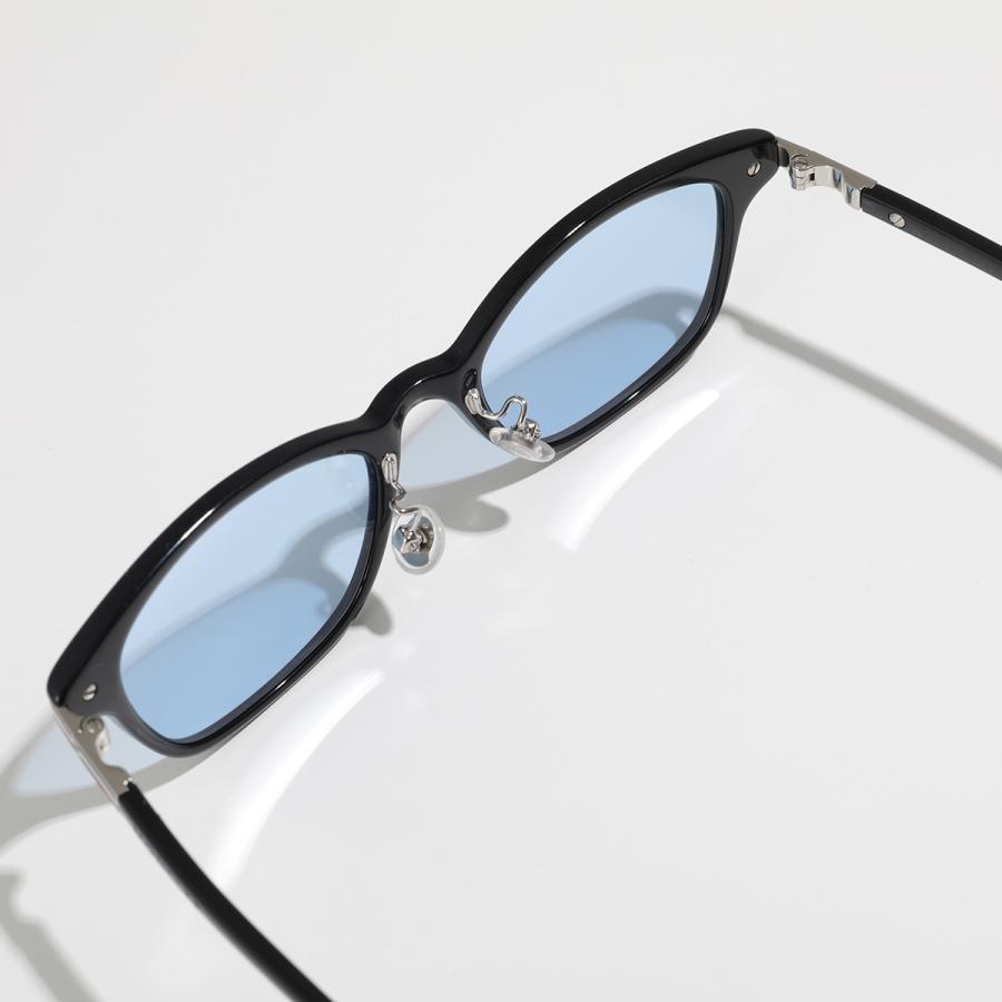 MONCLER モンクレール メガネ ML5116-D メンズ カラーレンズ スクエア型 眼鏡 めがね ロゴ レジングS ロリアンBL アイウェア サングラス カラー2色｜s-musee｜16