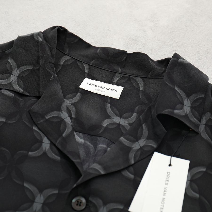 【美品】ドリスヴァンノッテン　半袖シャツ・ブラウス・シアー・ライカ期・02SS DRIES VAN NOTEN ドリスヴァンノッテン シャツ CASSI 020726