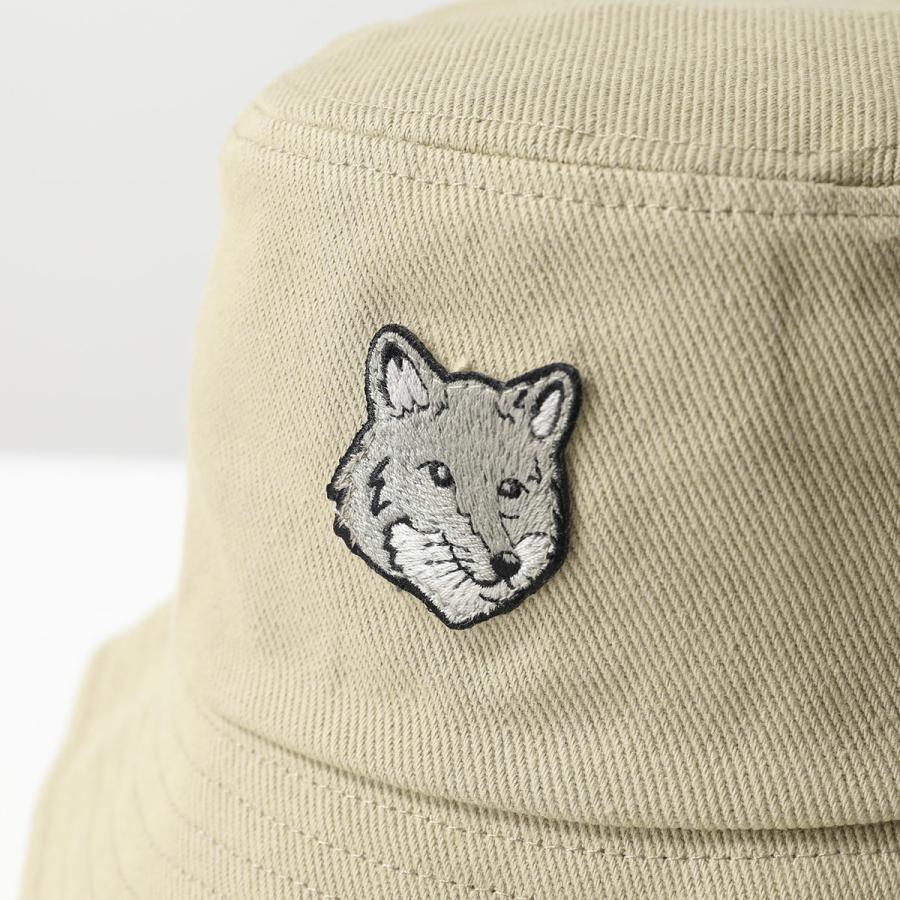 どんキツネ MAISON KITSUNE（メゾン キツネ） バケットハット BOLD FOX HEAD