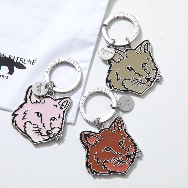 MAISON KITSUNE（メゾン キツネ） キーリング BOLD FOX HEAD KEYRING