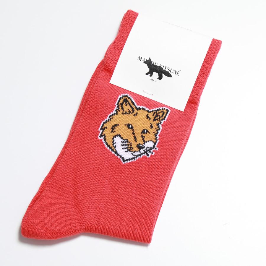 MAISON KITSUNE（メゾン キツネ） クルーソックス FOX HEAD SOCKS