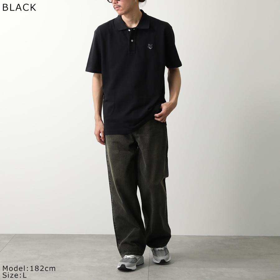 MAISON KITSUNE（メゾン キツネ） ポロシャツ BOLD FOX HEAD