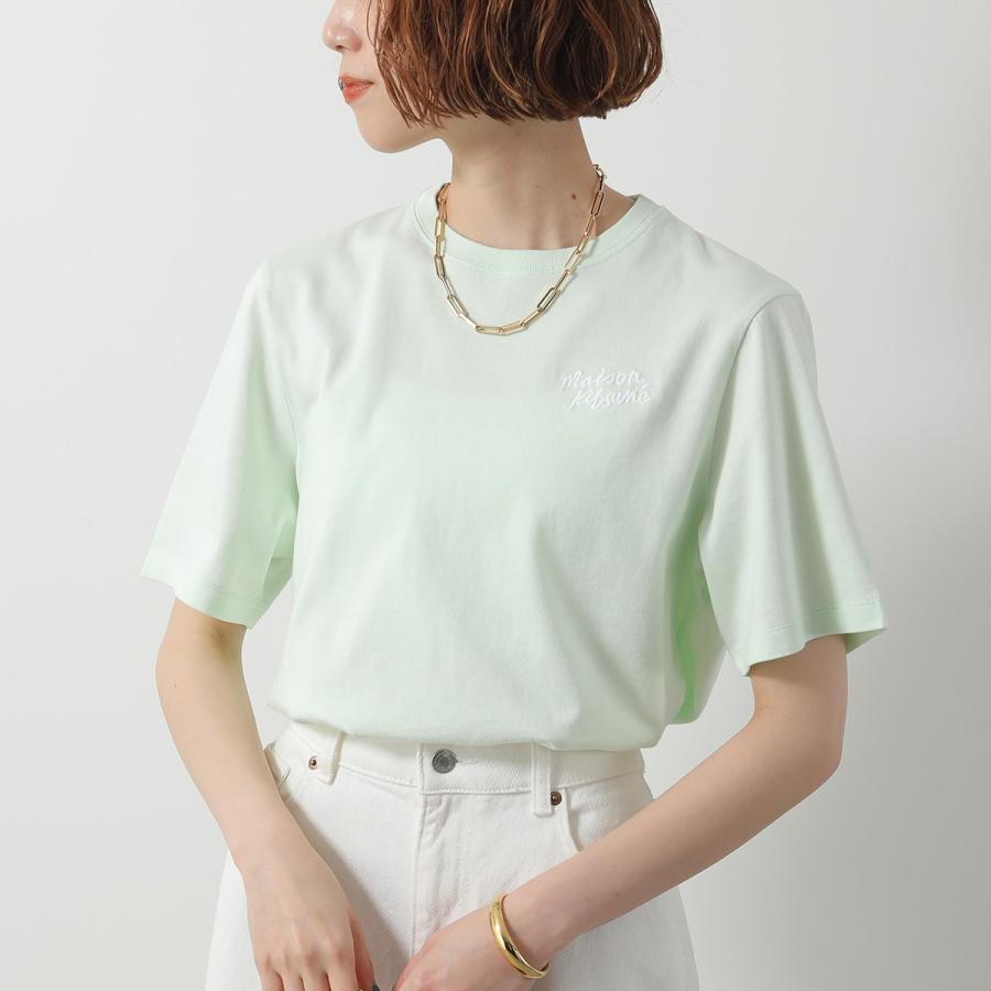 メゾンキツネ  MW00126KJ0119 刺繍Tシャツ レディース XXS MAISON KITSUNE' - メゾンキツネ MW00126KJ0119 刺繍Tシャツ