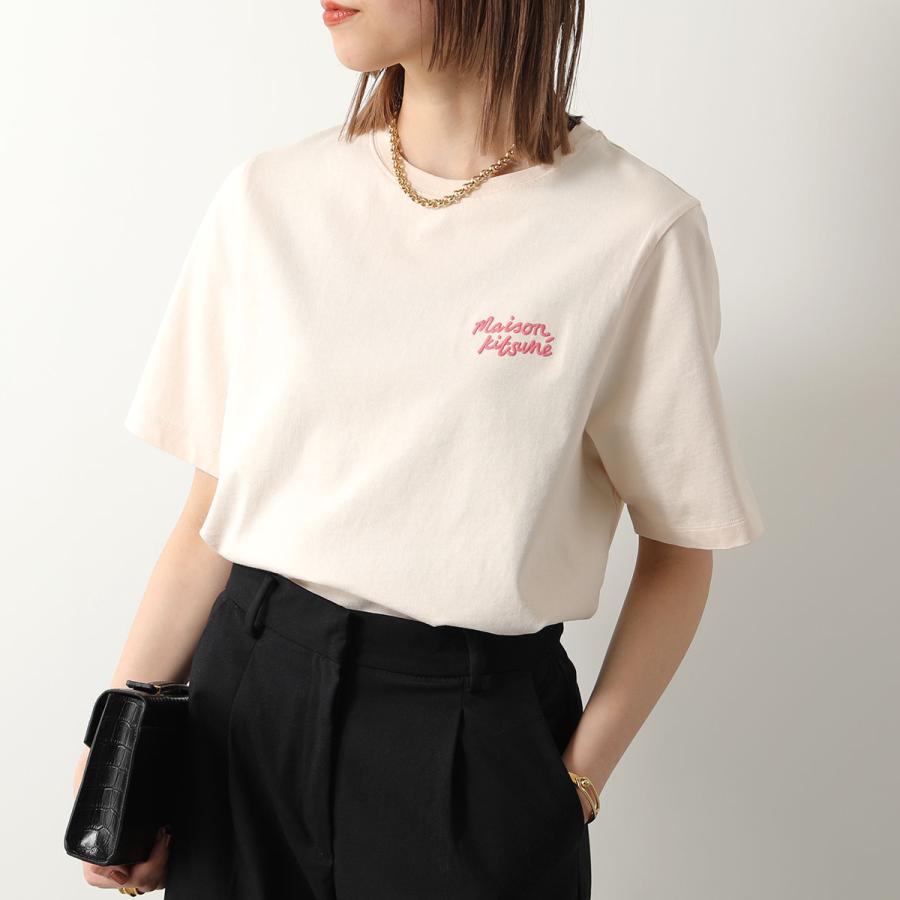 メゾンキツネ ハンドライティングコンフォートTシャツ MAISON KITSUNE [メゾン キツネ] ハンドライティング コンフォートT