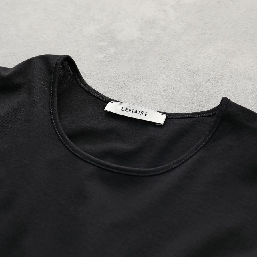 Lemaire ルメール Tシャツ LS RELAXED TEE TO1182 LJ1018 メンズ 長袖 カットソー クルーネック コットン カラー2色｜s-musee｜10