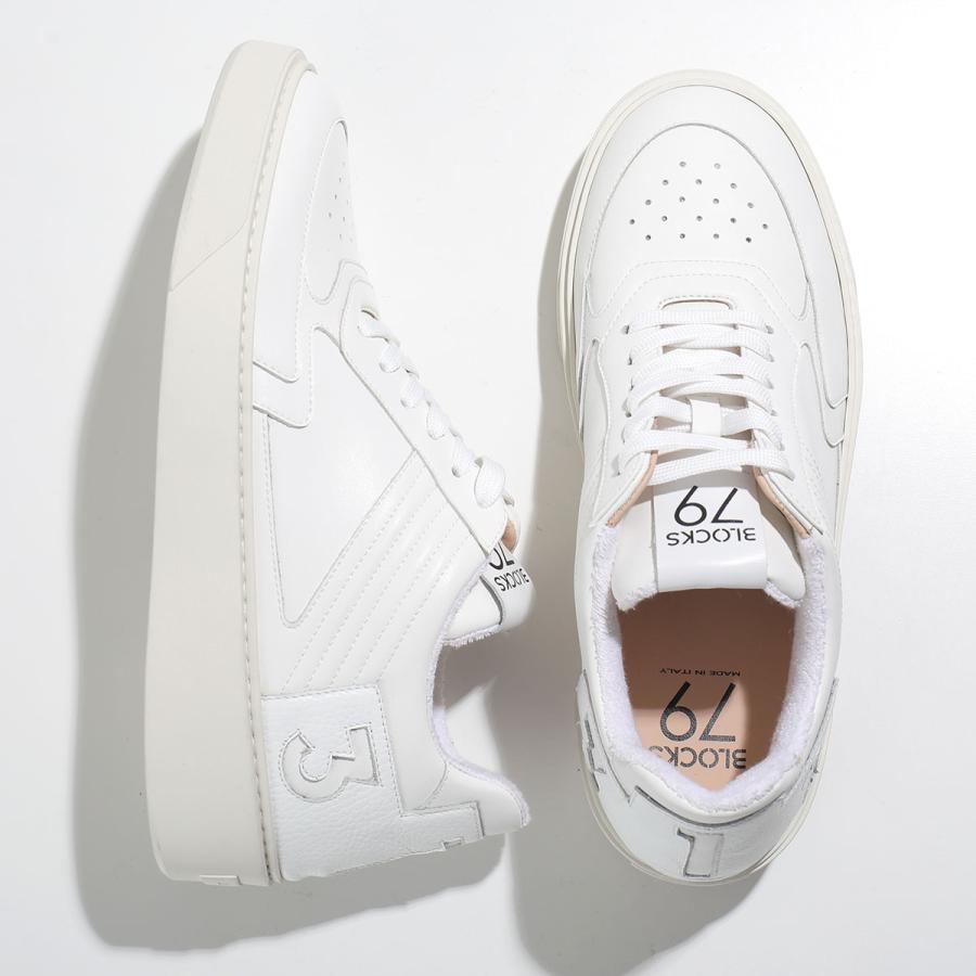 靴 LOW BLOCKS79 ブロックス79 スニーカー POWDER メンズ ローカット レザー