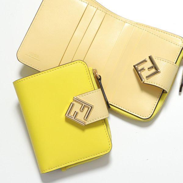 FENDI（フェンディ） 二つ折り財布 8M0490 ALV4 レディース レザー FF