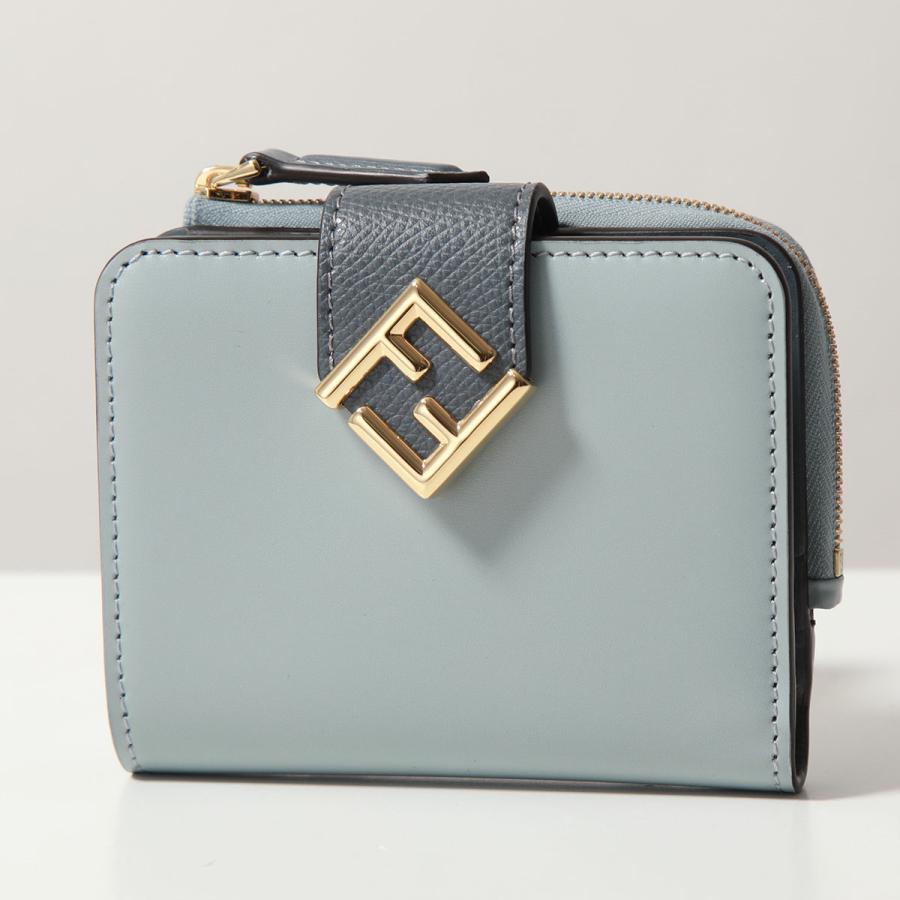 FENDI フェンディ 二つ折り財布 8M0490 ALV4 レディース レザー FENDI フェンディ 二つ折り財布 8M0490 ALV4 レディース レザー