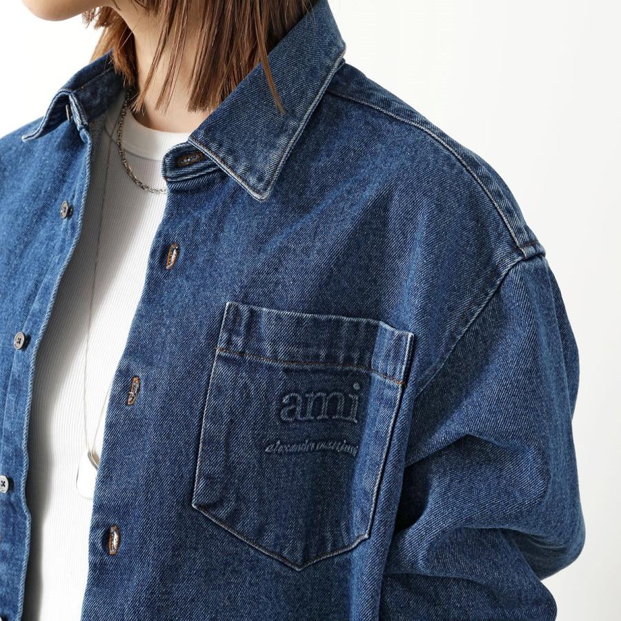 ami paris アミパリス デニムシャツ HSH136.DE0025 レディース ami paris アミパリス デニムシャツ HSH136.DE0025 レディース