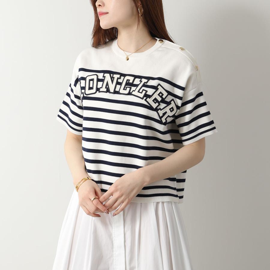 MONCLER モンクレール 半袖 ニット GIROCOLLO TRICOT 9C00006 MONCLER モンクレール 半袖 ニット GIROCOLLO TRICOT 9C00006