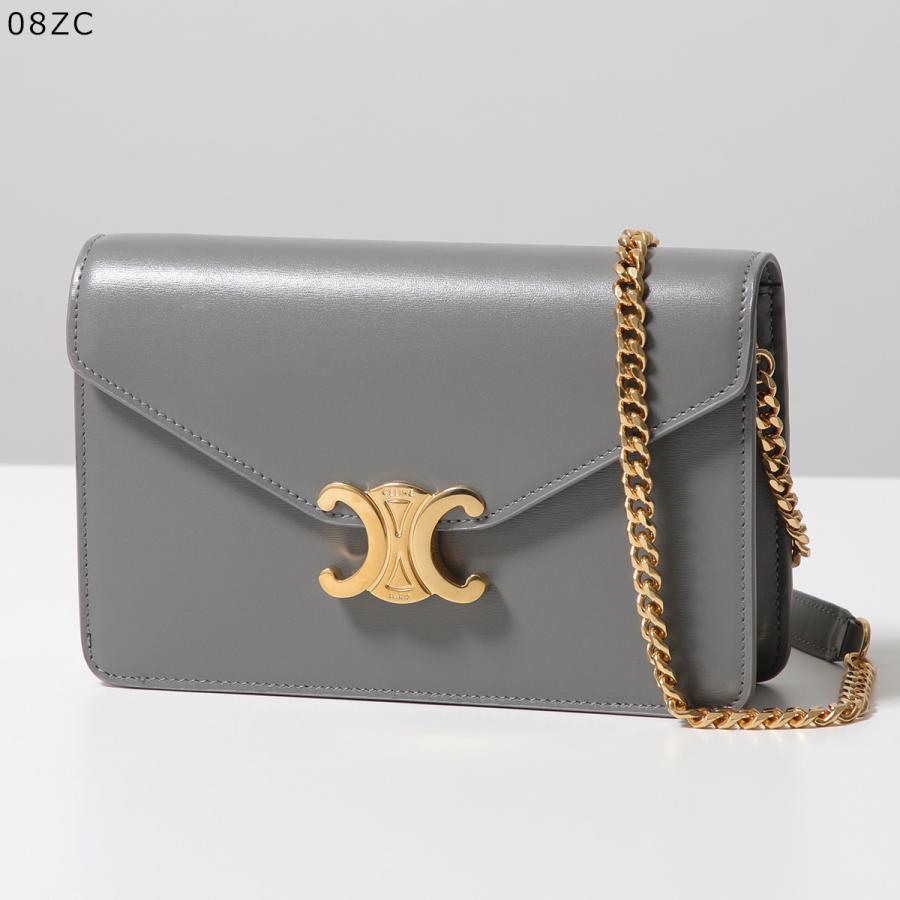 【未使用級】CELINE セリーヌ チェーンウォレット マーゴ トリオンフ CELINE（セリーヌ） ショルダーバッグ Margo マーゴ 10L462DQB.04LU