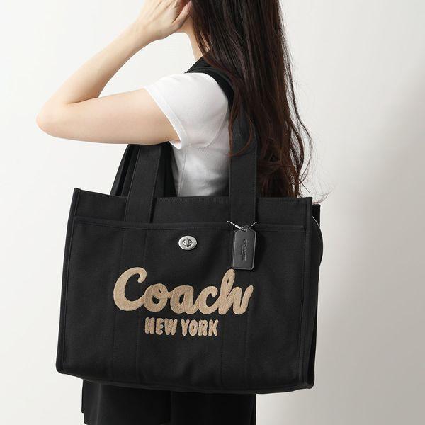 バッグ COACH Cargo Tote Bag Black 42 CP163 COACH（コーチ） トートバッグ CARGO TOTE 42 カーゴトート CP163