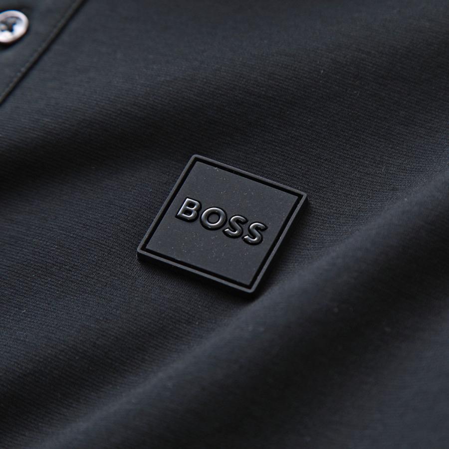 HUGO BOSS ヒューゴボス ポロシャツ BLACK 50485162 10247296 メンズ 長袖 コットン ラバーロゴパッチ カラー4色｜s-musee｜20