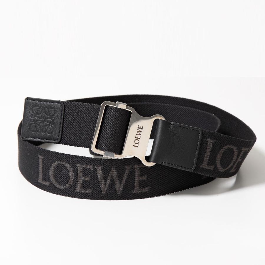 ロエベ　ユニセックス　ベルト　アナグラム　ブラック　シルバーロゴ 楽天市場】ロエベ アナグラム（ベルト・サスペンダー｜バッグ