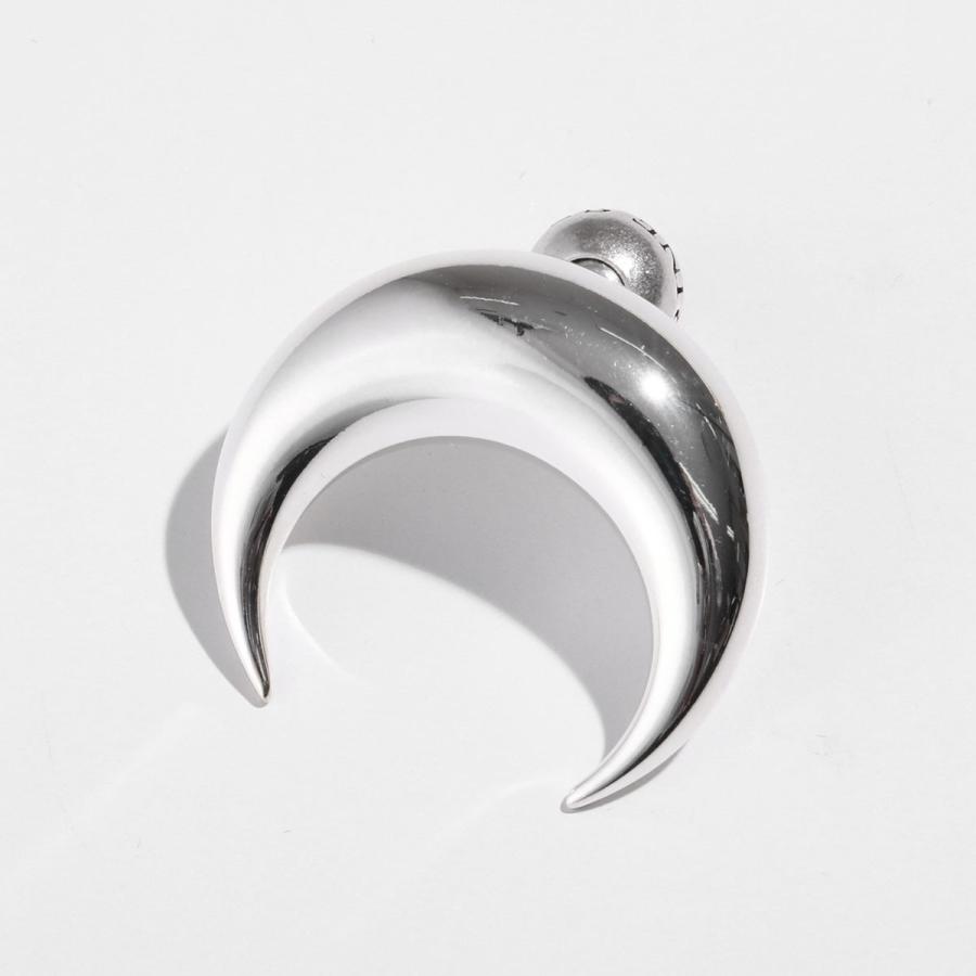 マリーンセル　ムーンフープピアス　シルバー MARINE SERRE Marine Serre マリーン セル ピアス Moon Stud