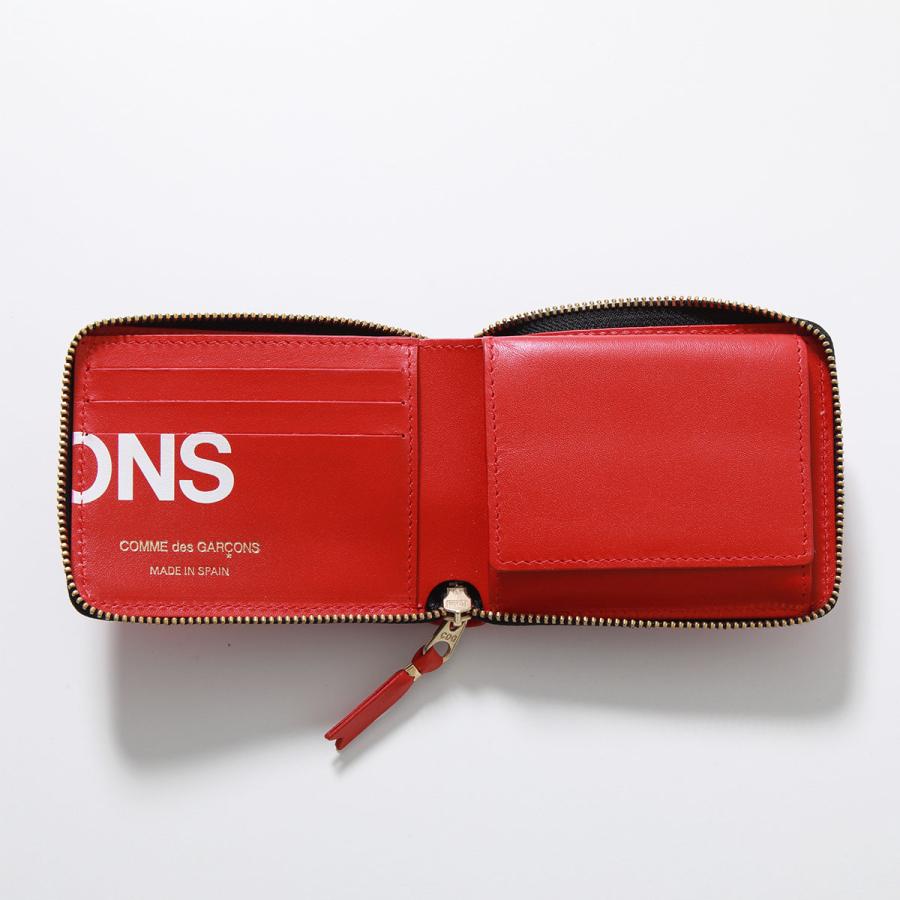 COMME des GARCONS（コムデギャルソン） 二つ折り財布 HUGE LOGO