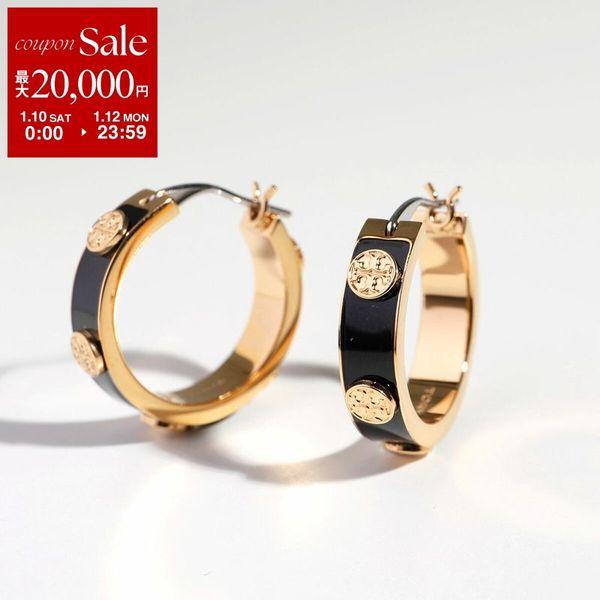 TORY BURCH（トリーバーチ） フープピアス Miller Stud Enamel Hoop