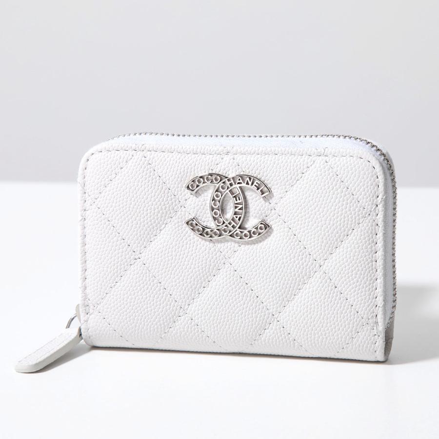 CHANEL シャネル コインケース MATELASSE マトラッセ AP3830 B15620 レディース キャビアスキン カードケース ミニ財布 ココマーク カラー2色｜s-musee｜04