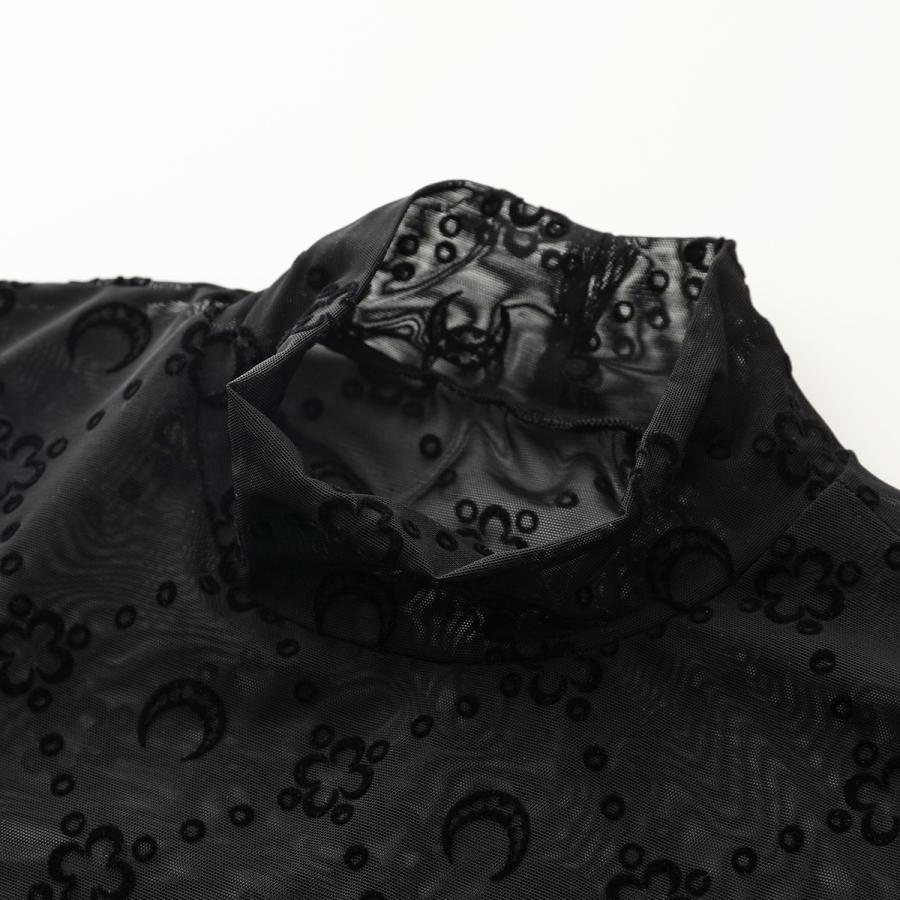 MARINE SERRE Marine Serre マリーン セル カットソー Moonogram MARINE SERRE Marine Serre マリーン セル カットソー Moonogram