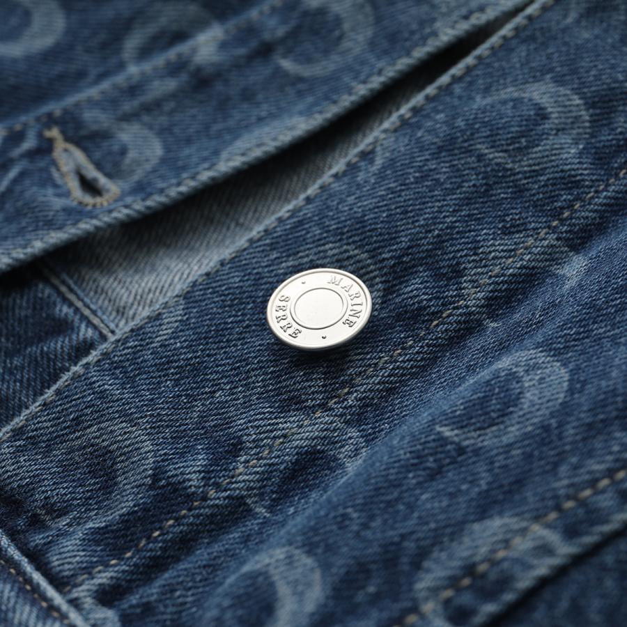 MARINE SERRE（マリーンセル） マリーン セル デニムジャケット WJA041