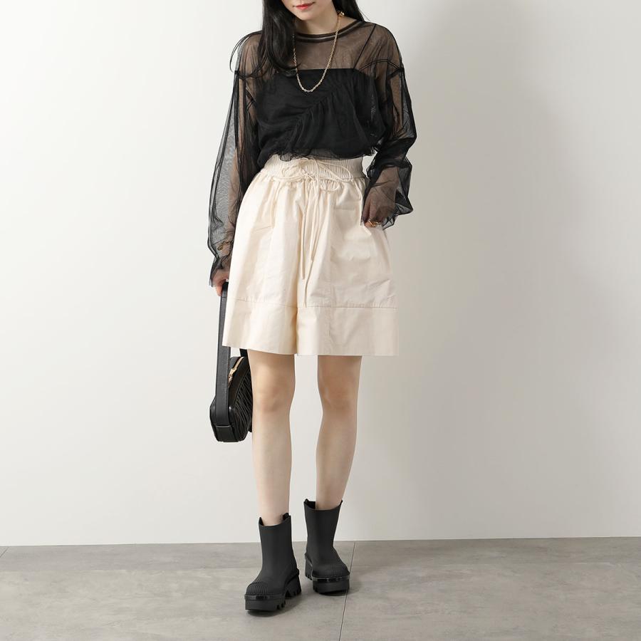 Chloe クロエ レインブーツ RAINA レイナ CHC23A904FP レディース ロゴ ラウンドトゥ ラバー シューズ 靴 001/Black｜s-musee｜03